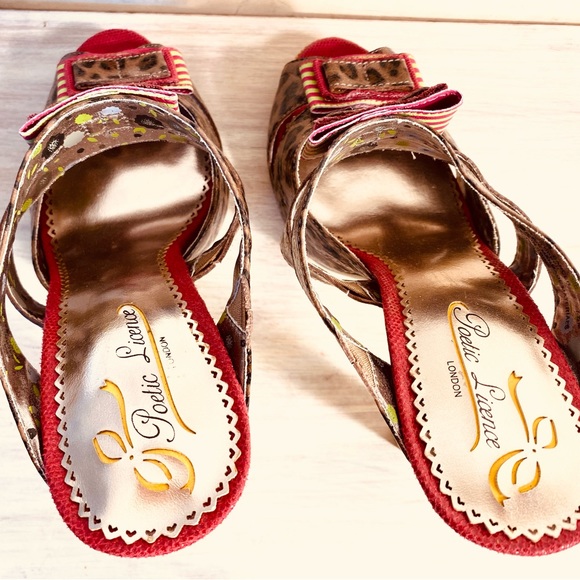 Poetic License Moonlight Dancer heels Cheetah! - Picture 2 of 7